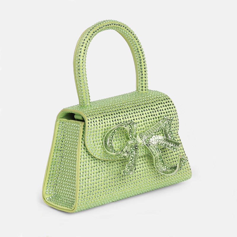 Super Flea Market+self-portrait+micro bow bag lime green auction+Gigi Hadid2
